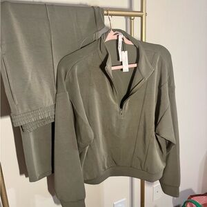 VS Sandwashed Jersey in Olive